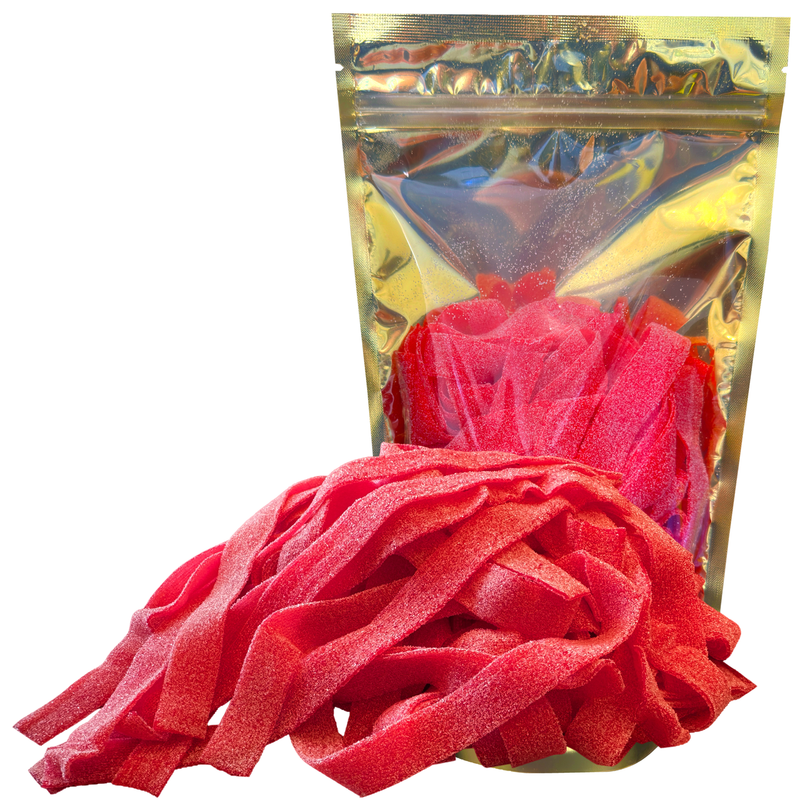 Strawberry Sour Power Belts  Gummi Candy