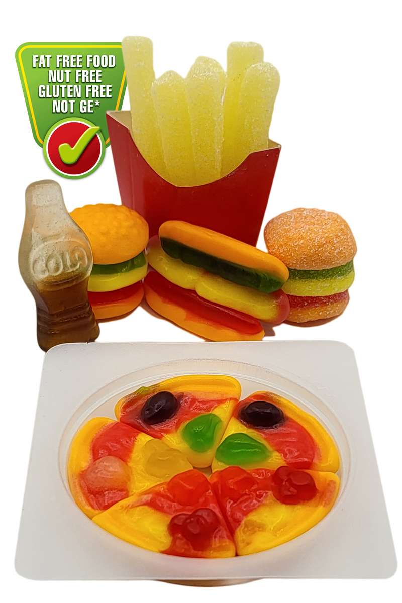 Lunch Party Box Collection Food Shape Gummi Candy eFrutti